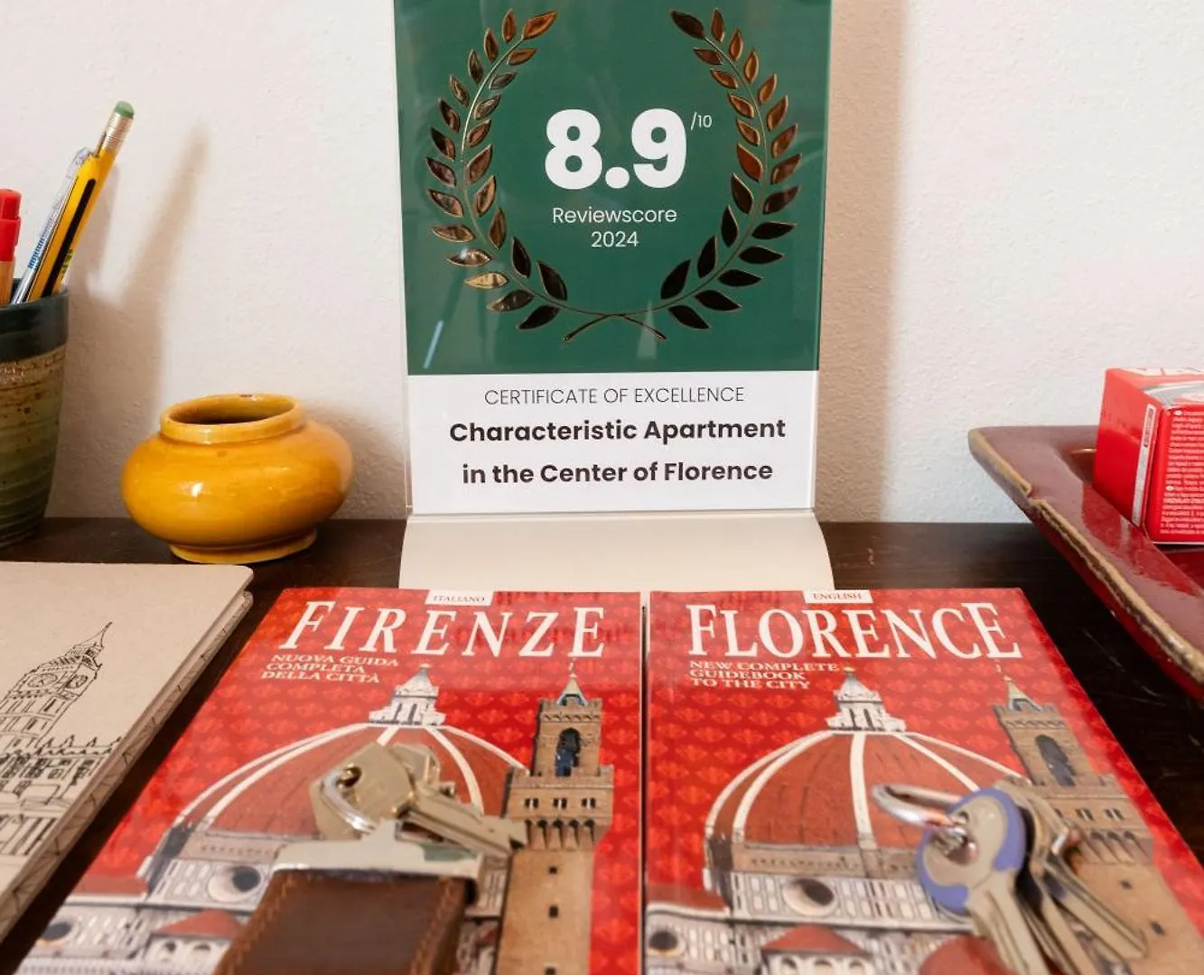 Characteristic Apartment In The Center Of Florence Italy